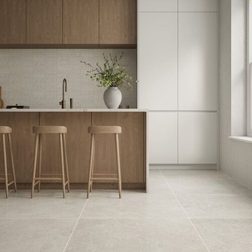 porcelain tile flooring