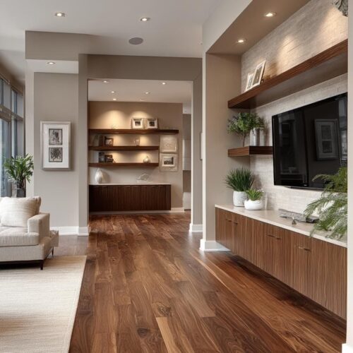 solid hardwood flooring